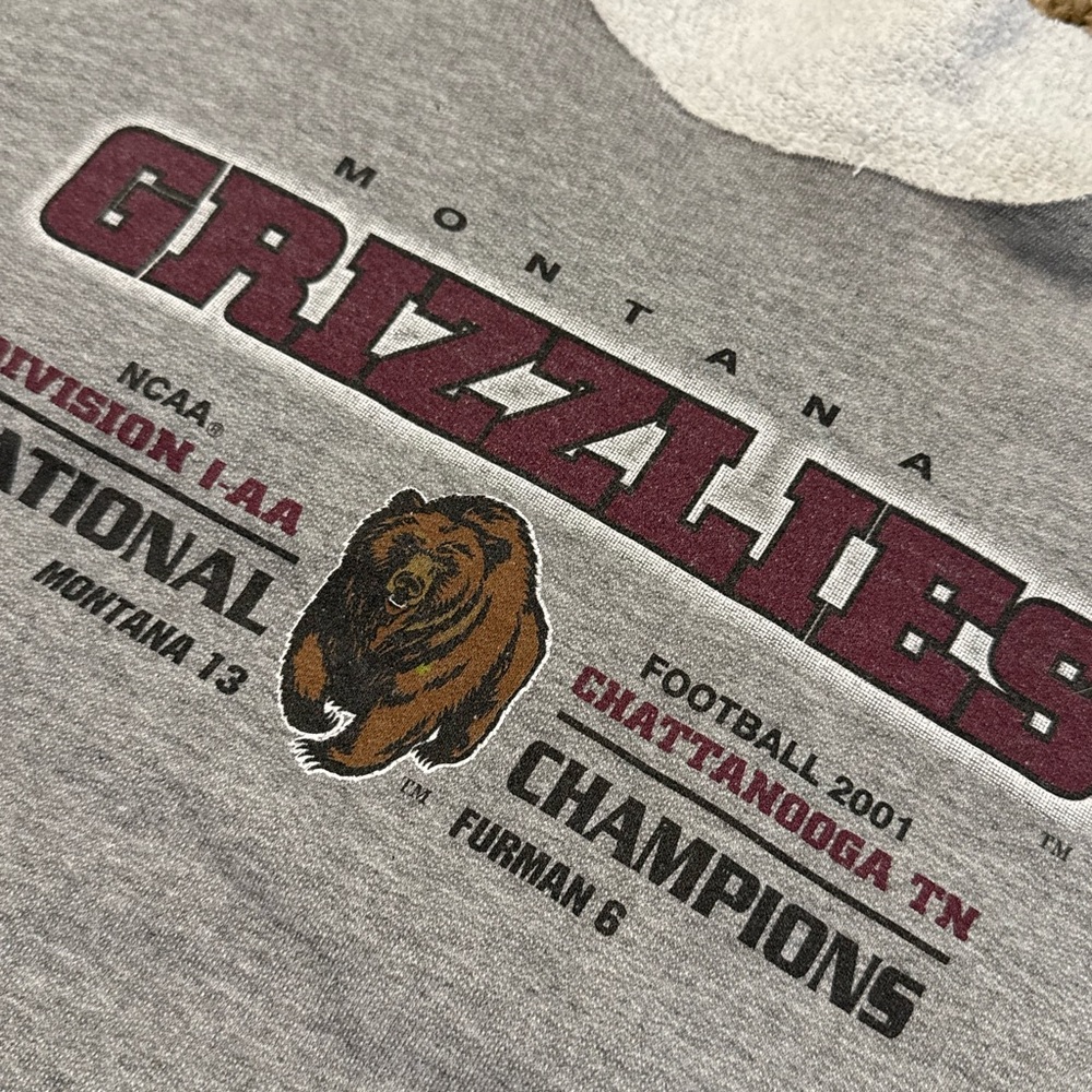 Montana Grizzlies Gray Sweatshirt
